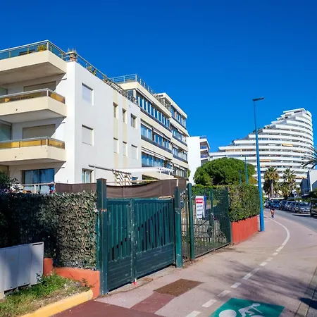 Vue Exceptionnelle Terrasse La Vague D'or- Parking Lägenhet Villeneuve-Loubet